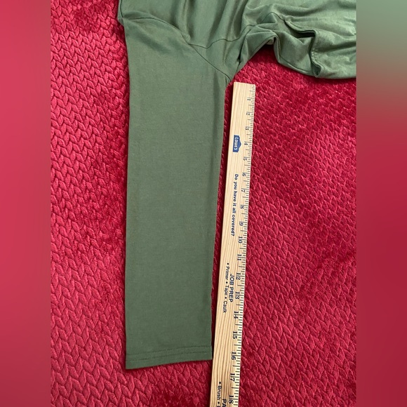 JiaMa Let it be Long Sleeve Loose Pocket Oversize Tunic Dress with Pockets M - Picture 9 of 13